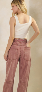 Vintage Rope Tie Denim