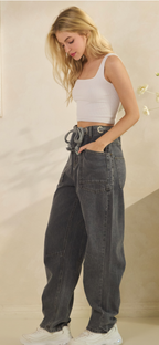 Vintage Rope Tie Denim