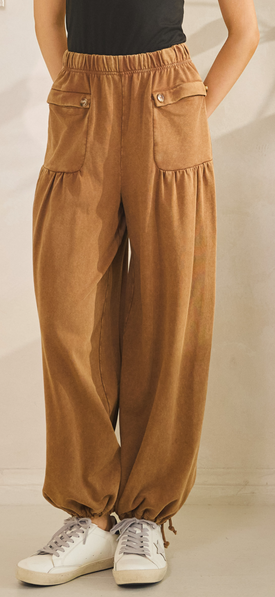 Golden Hour Parachute Pocket Pants