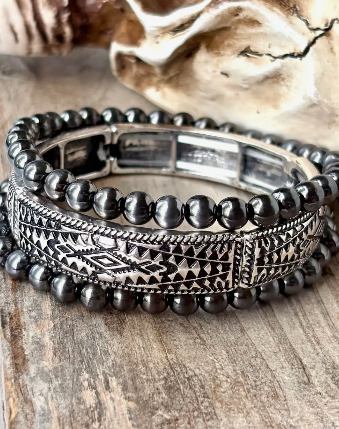 3 Layered Western Bracelet