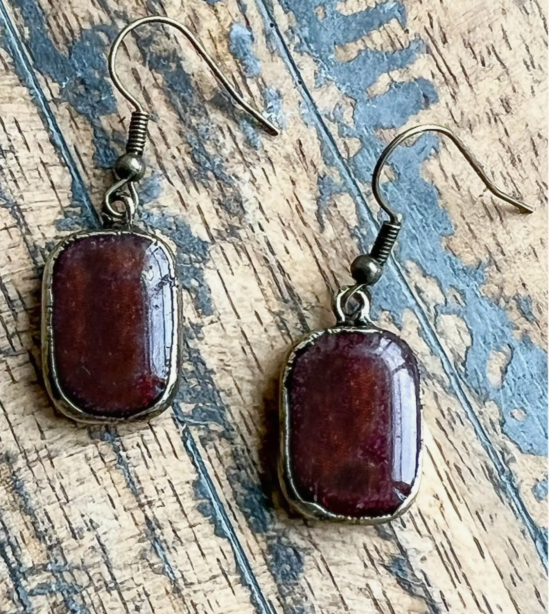 Sicily Earrings Carnelian
