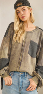 The Washed Utility Pocket Pullover