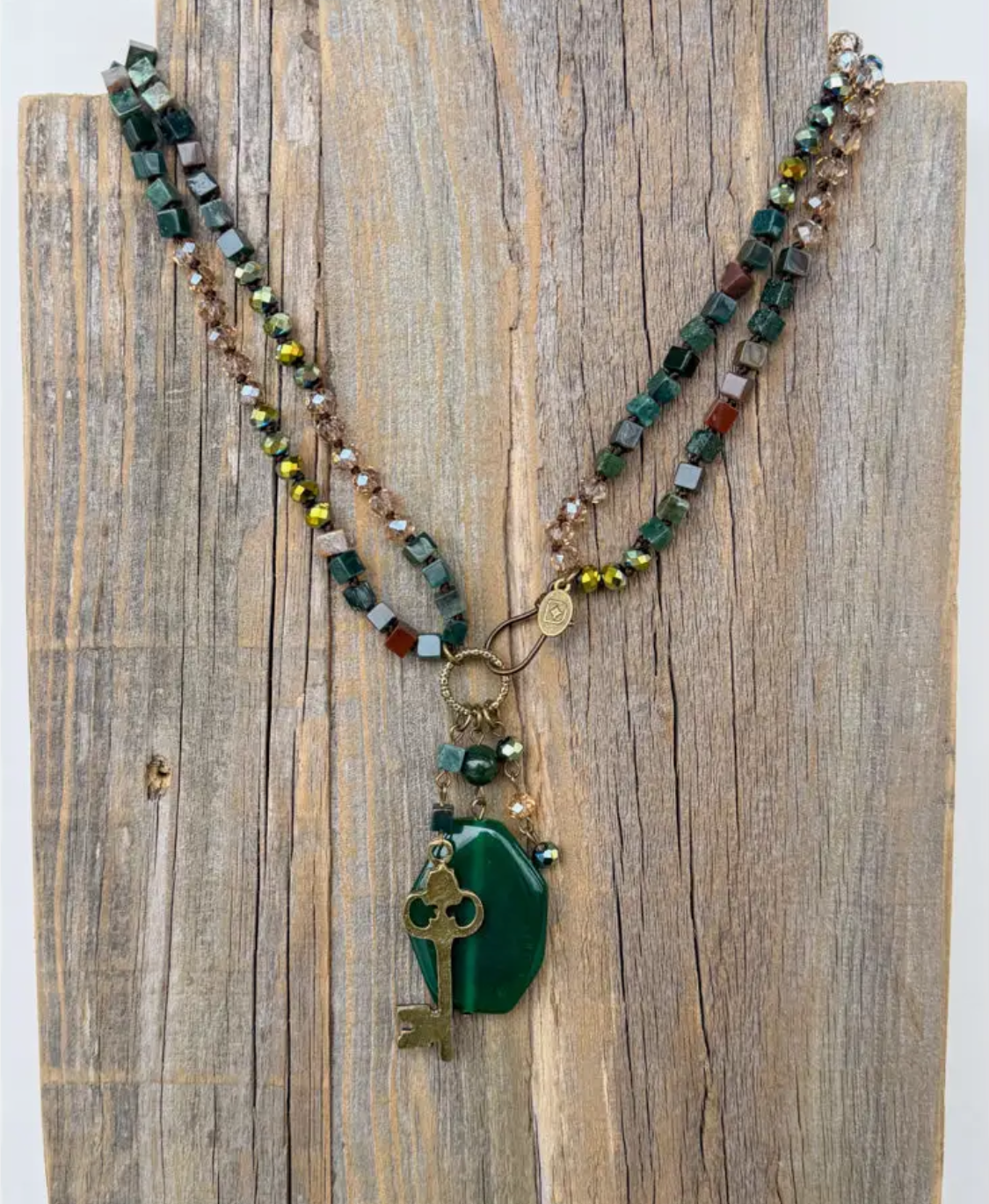 Suki Necklace- India Agate