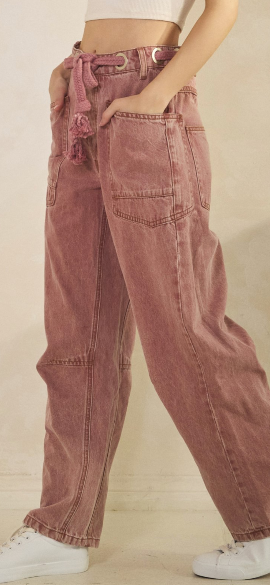 Vintage Rope Tie Denim