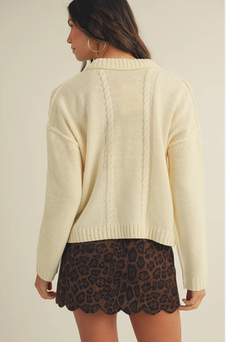 Vintage Numbering 87 Sweater