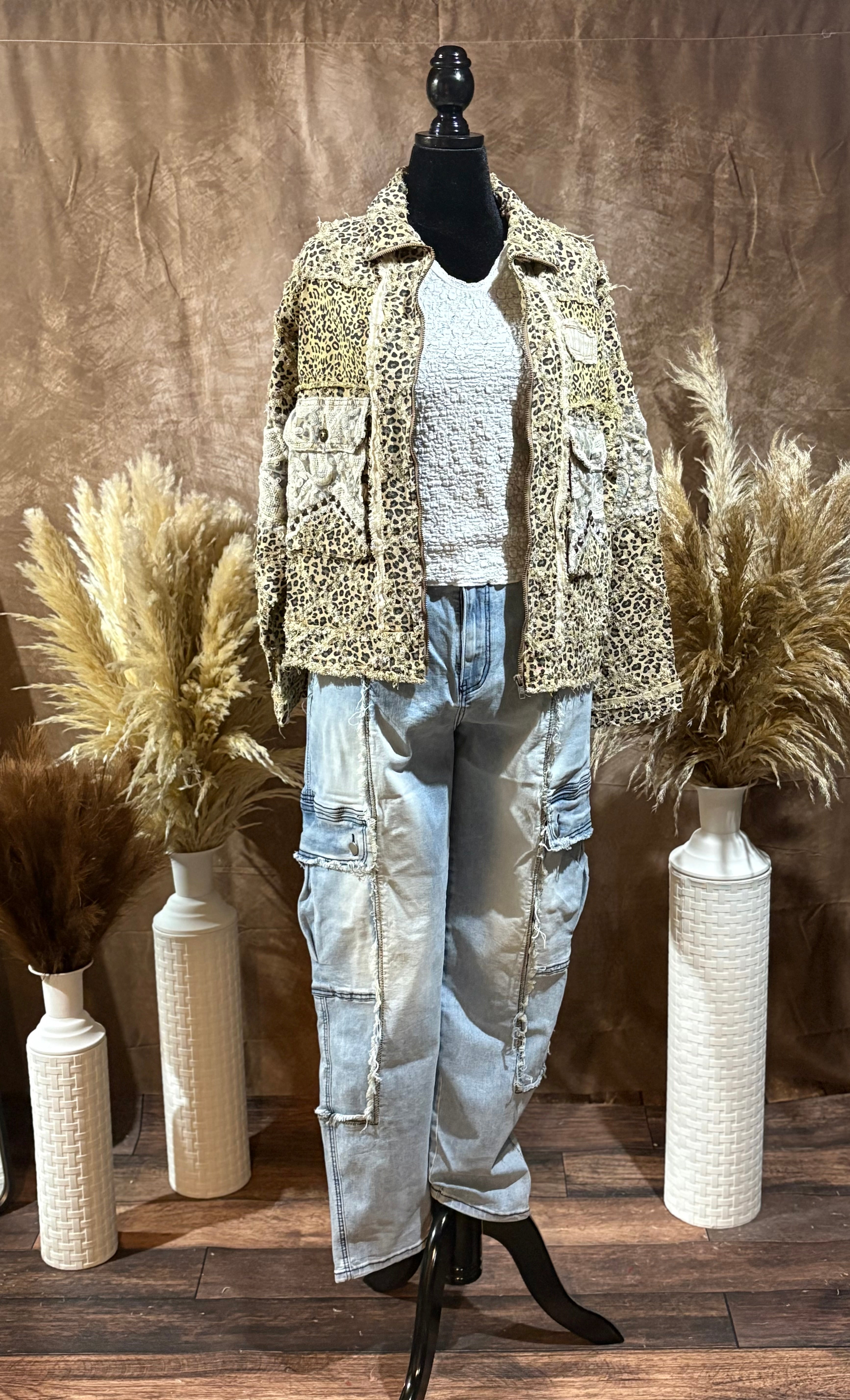 Leopard Print Jacket