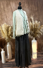 Coastal Breeze Knit Vest