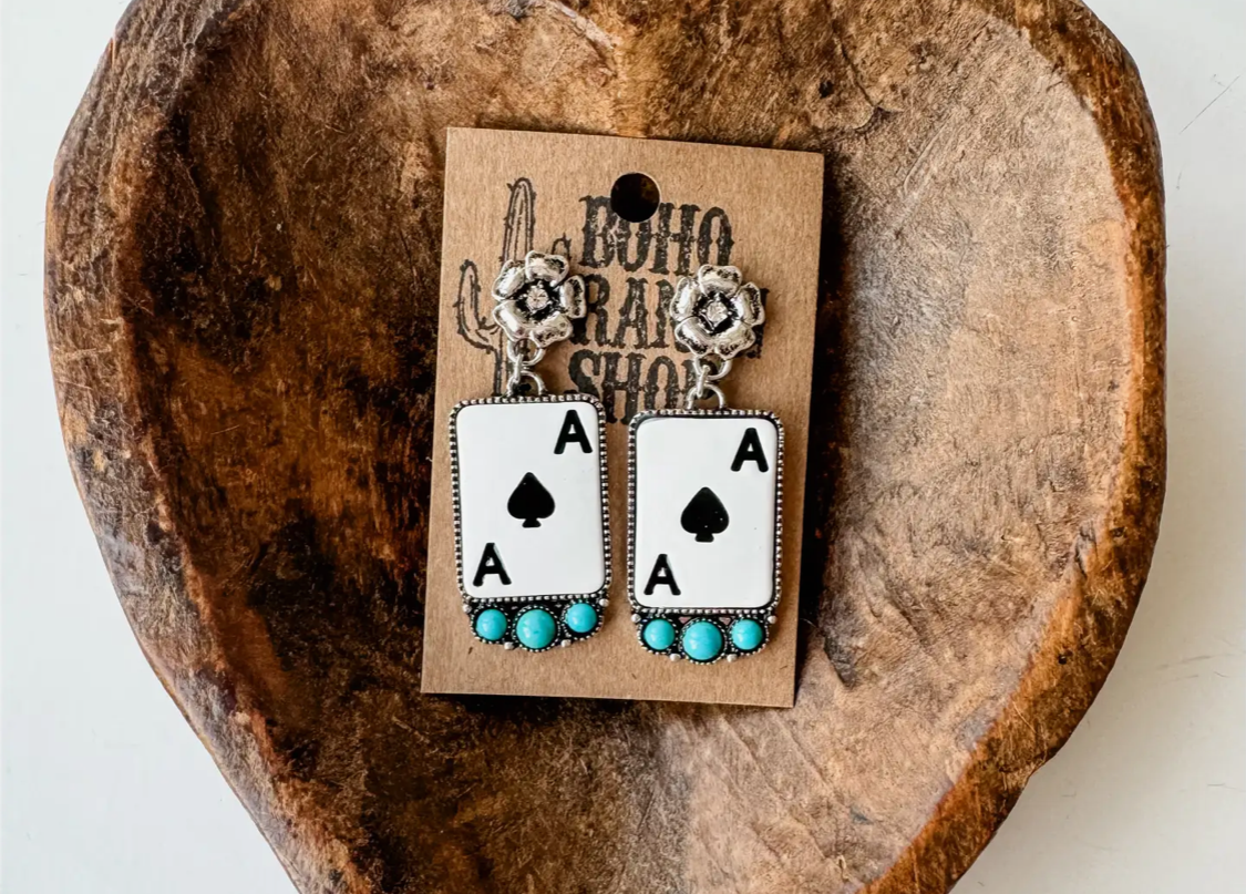 Ace of Spades Earrings