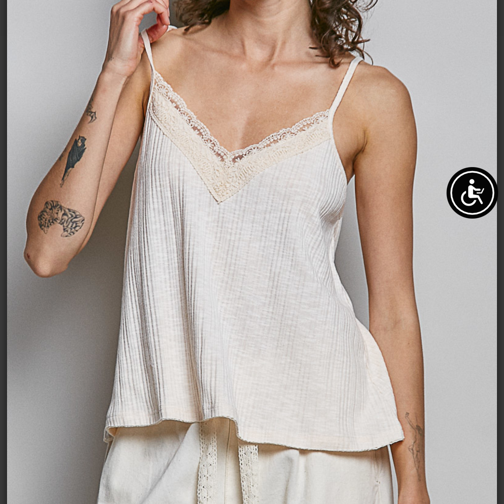 Almond Colored Tank