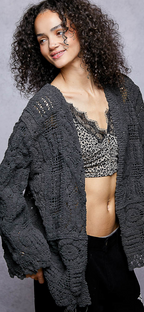 Charcoal Cardigan