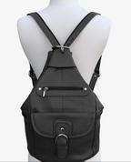 Cowhide Leather Back Pack-light brown