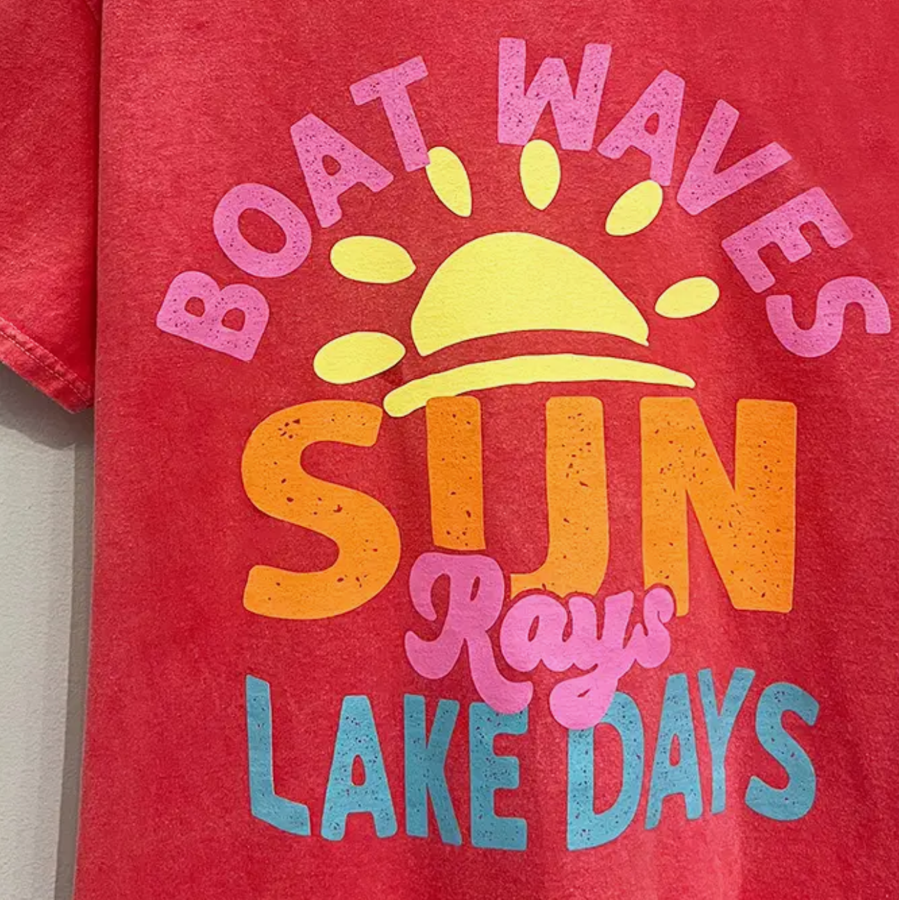 Boat Waves Graphic Tee