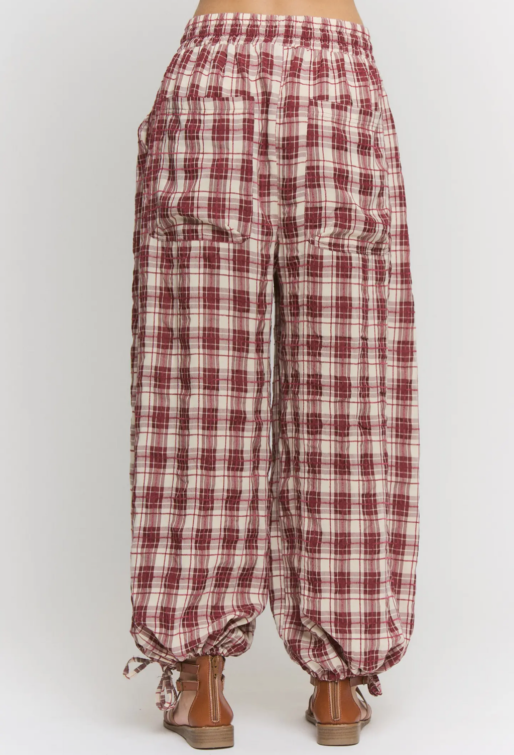 Check String Comfort Pants