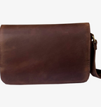 Crazy Horse Genuine Leather Crossbody Purse