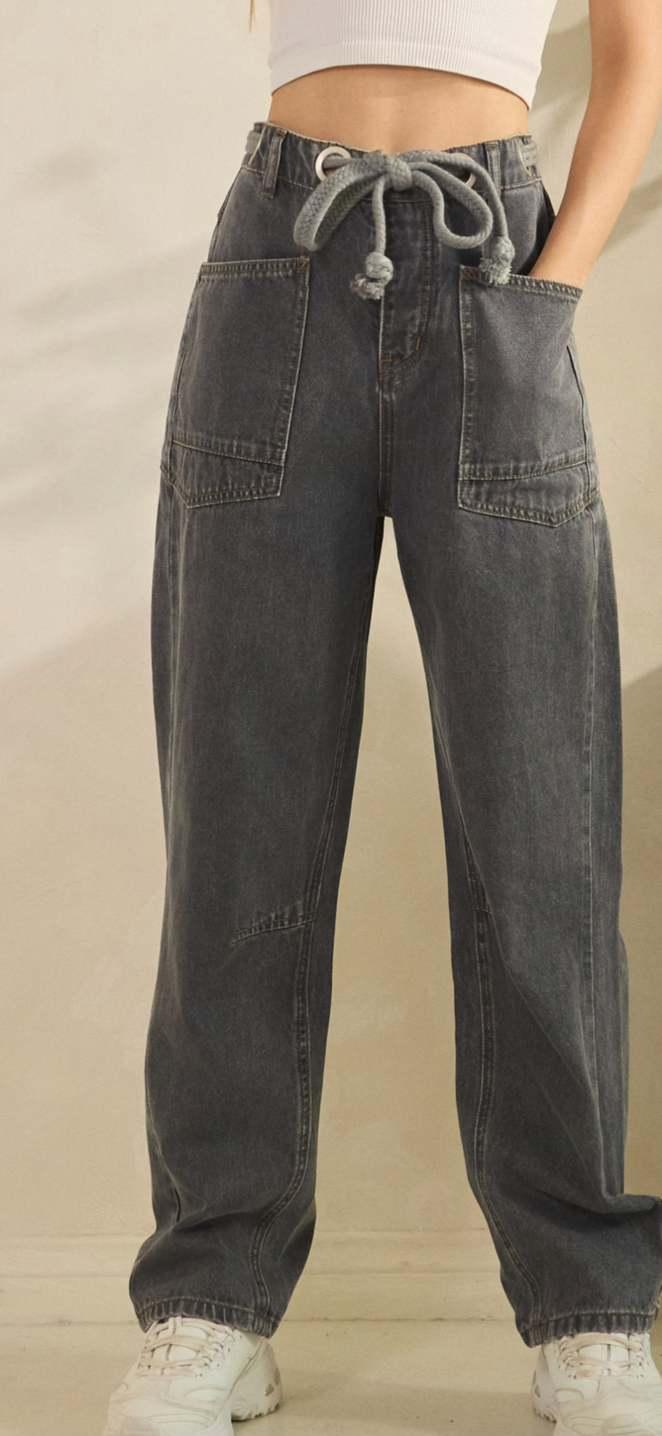 Vintage Rope Tie Denim