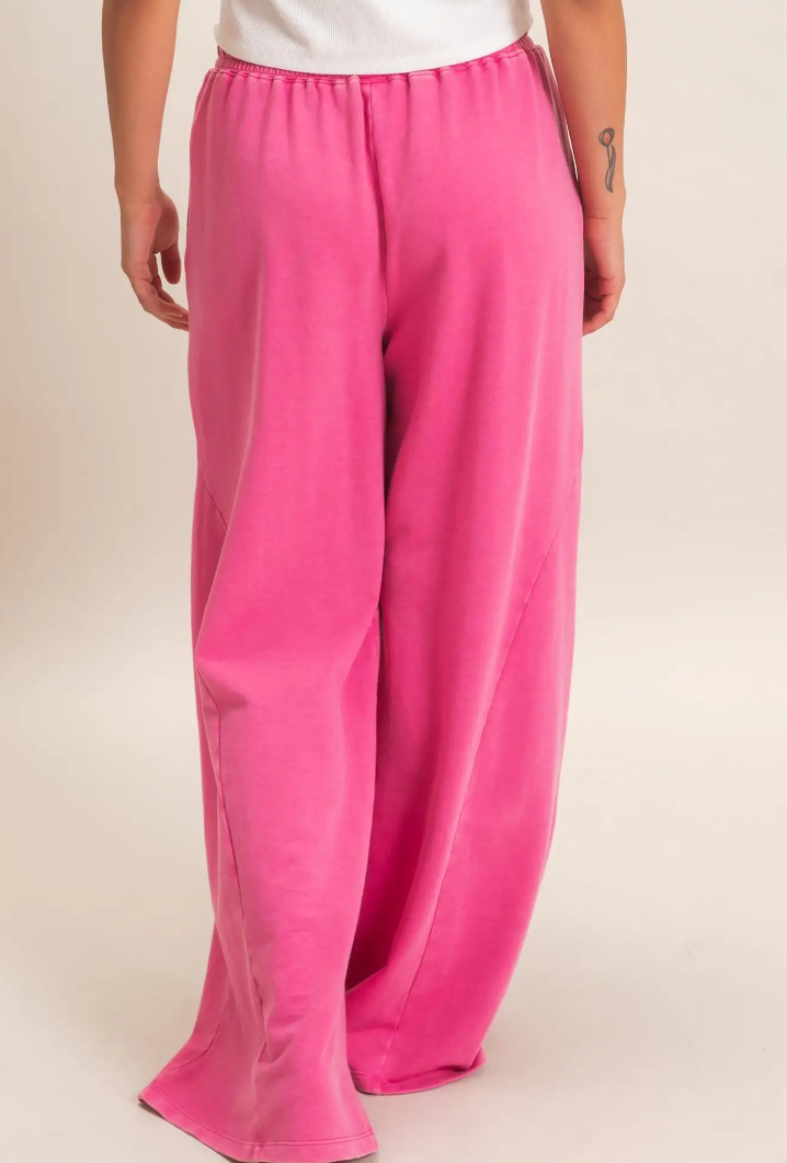 Pink Knit Pants
