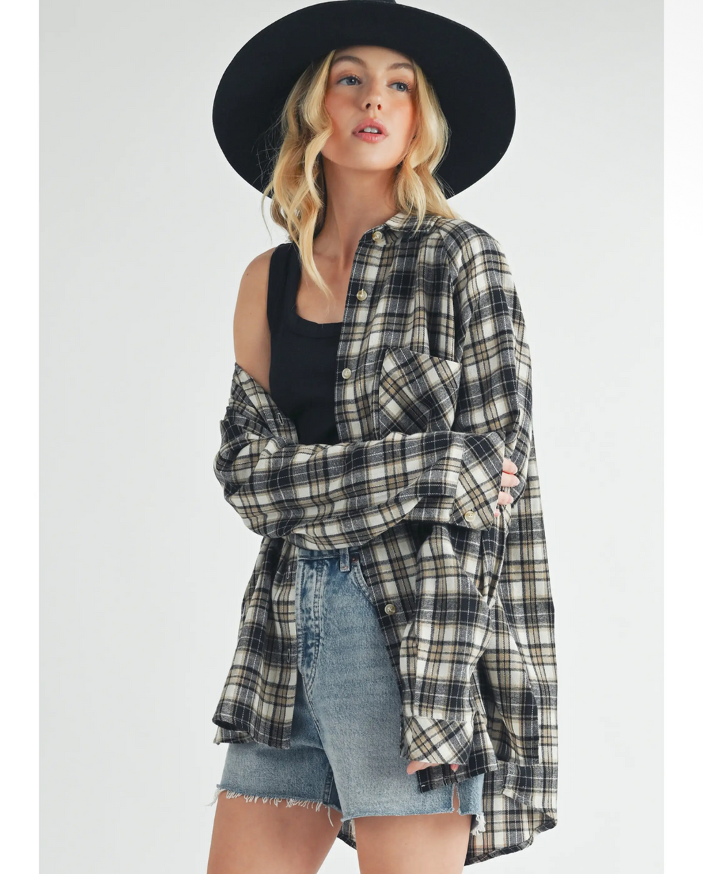 Plaid Flannel Shirt