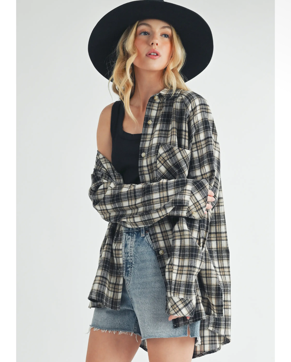Plaid Flannel Shirt
