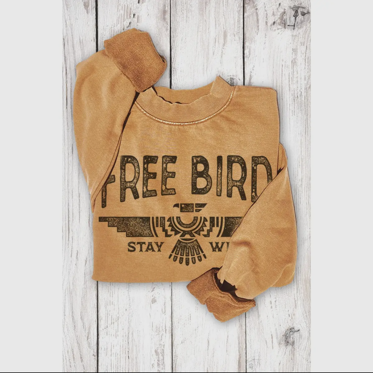 Free Bird Mineral graphic Sweatshirt
