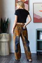 Vintage Suede Velvet Pants