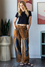 Vintage Suede Velvet Pants