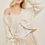 Mineral Washed Crisscross Solid Top- Natural