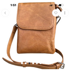 Cowhide leather Mini Crossbody Shoulder Bag