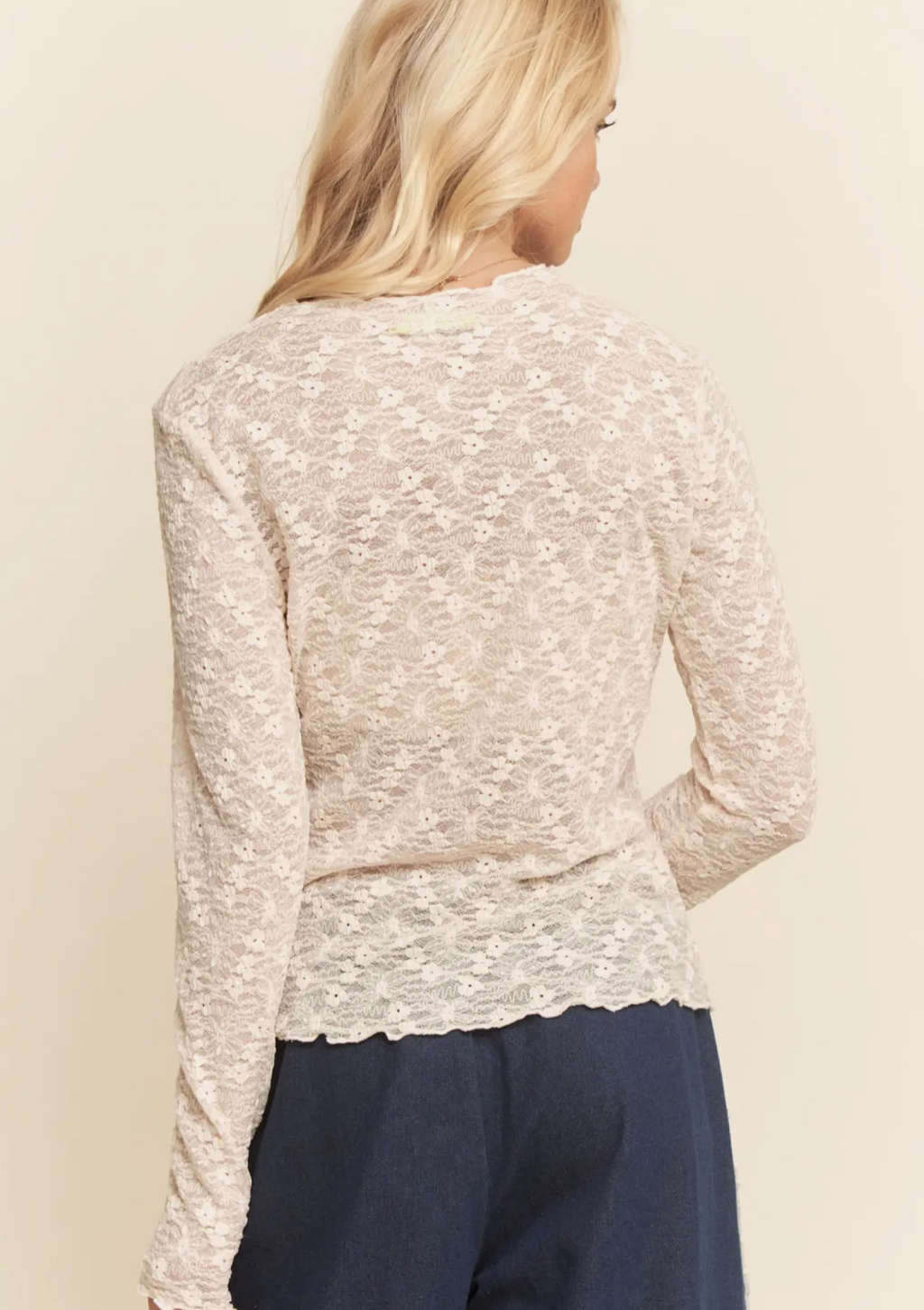 Mesh Layering Top-mocha