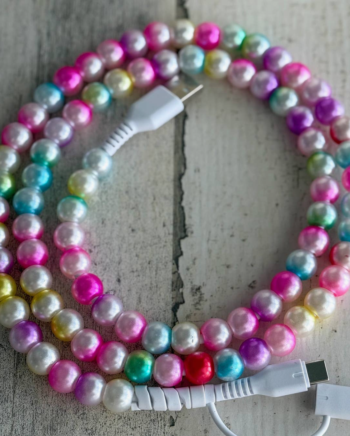 Candy Vibrant Colors 2 in 1 Phone Charger