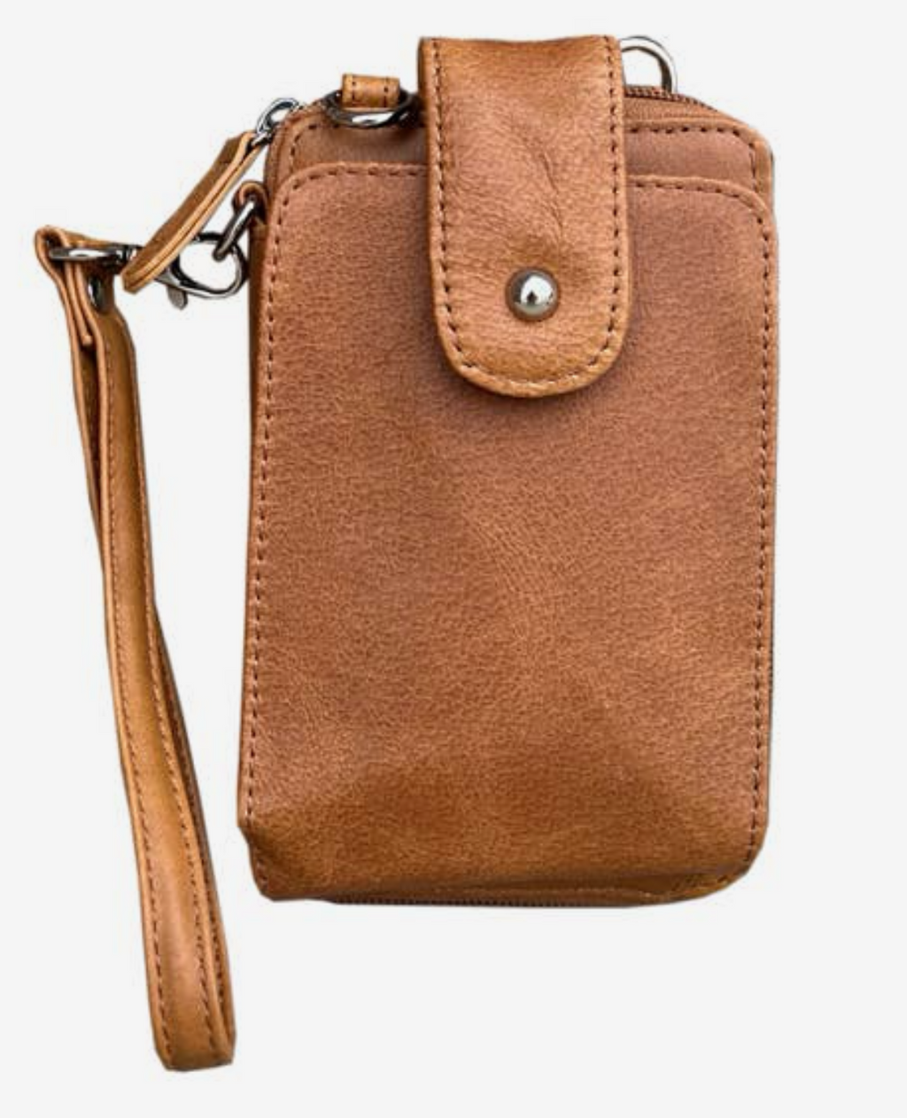 Phone Pouch with Credit Card Slots and Adjustable Strap