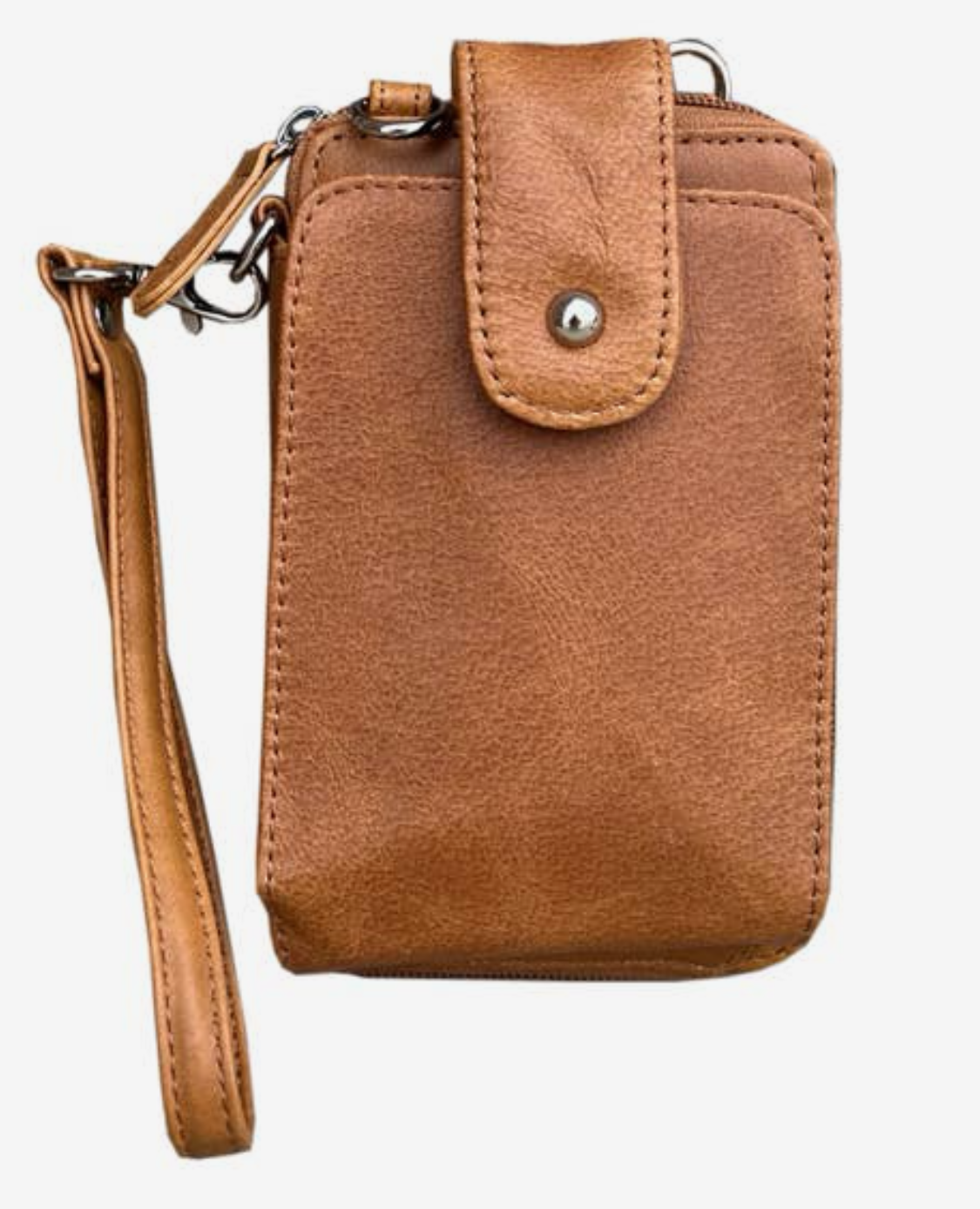 Phone Pouch with Credit Card Slots and Adjustable Strap