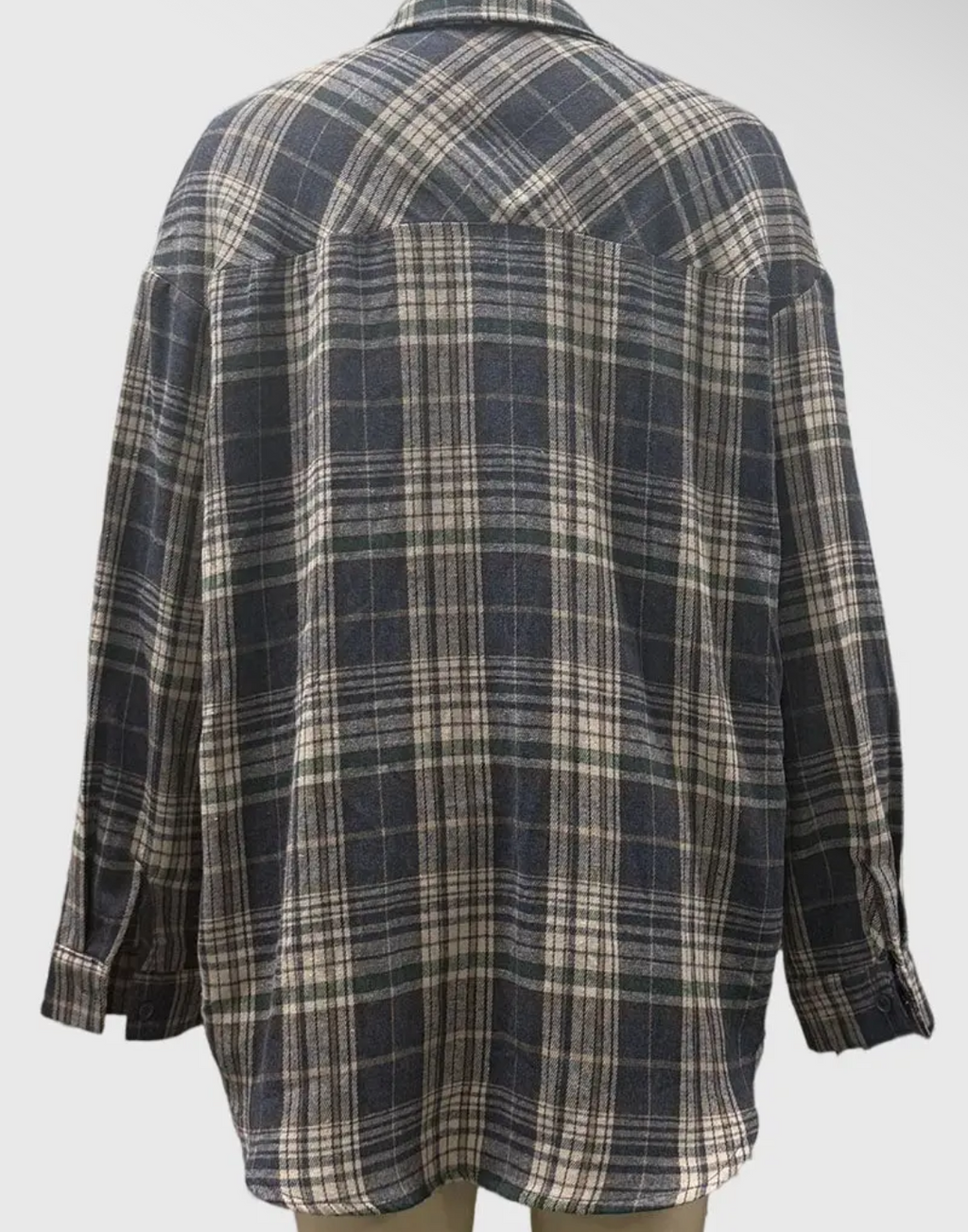Plaid Flannel Button Up