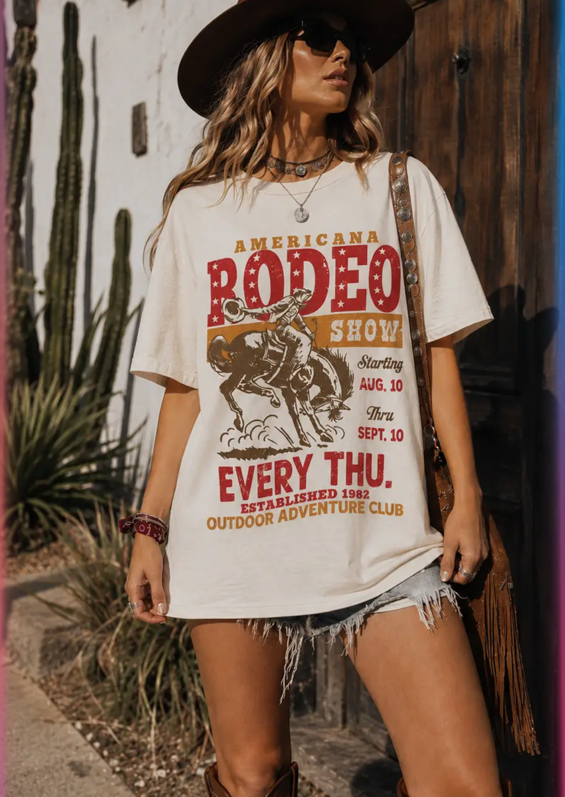 American Rodeo Show Western T-Shirt