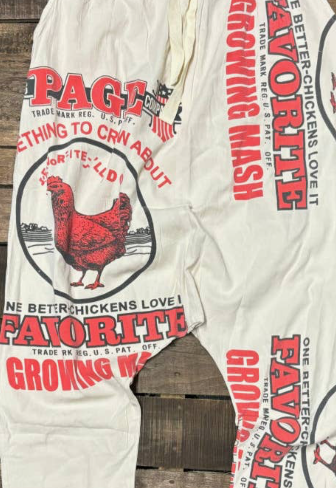 Drop On By Pants Rooster