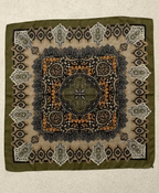 Ornate Boarder Square Scarf