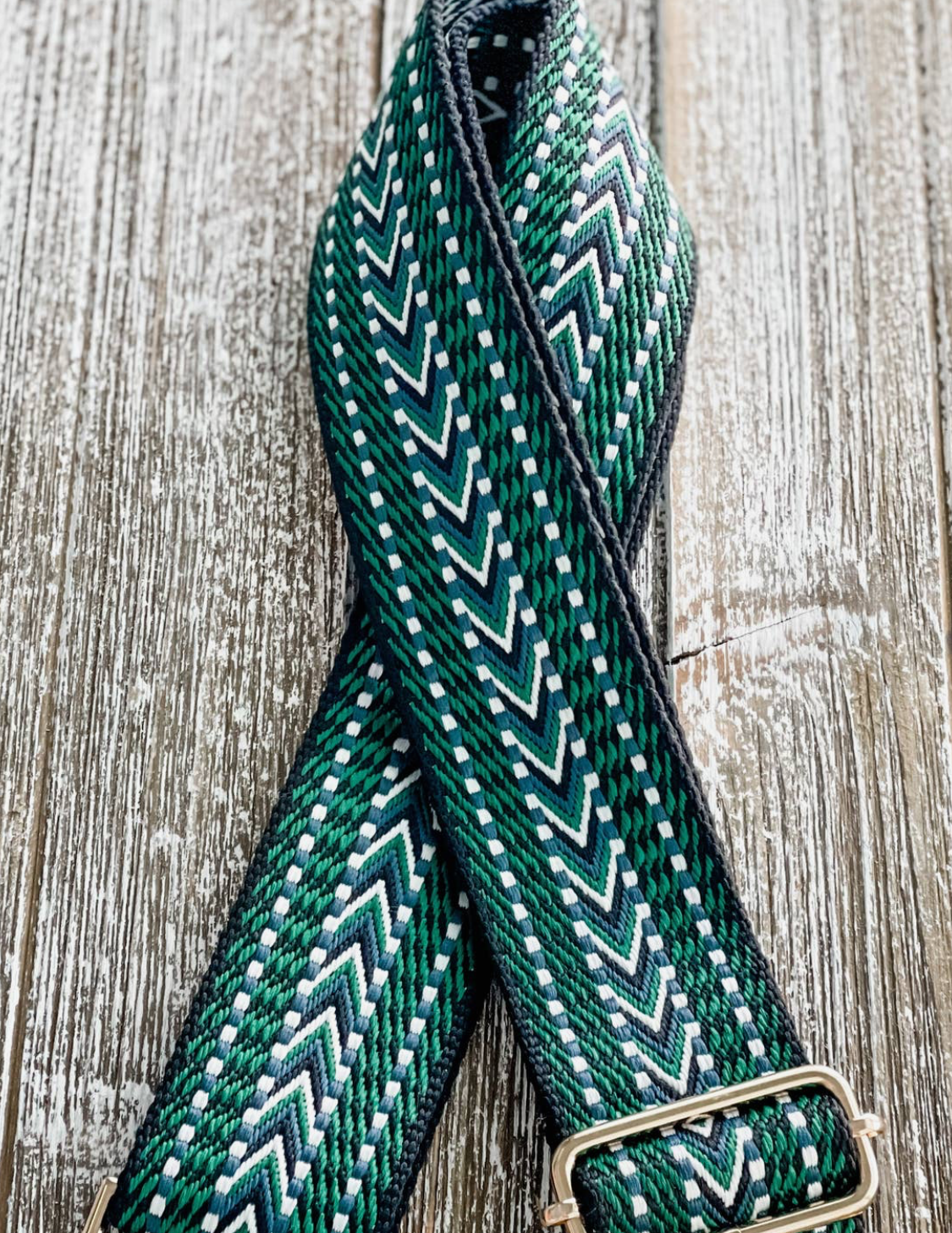Crossbody Guitar Strap VIV Green
