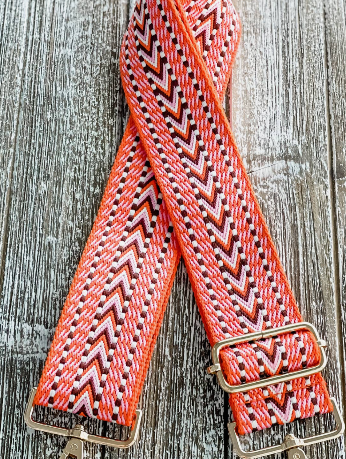 Crossbody Guitar Strap VIV Orange