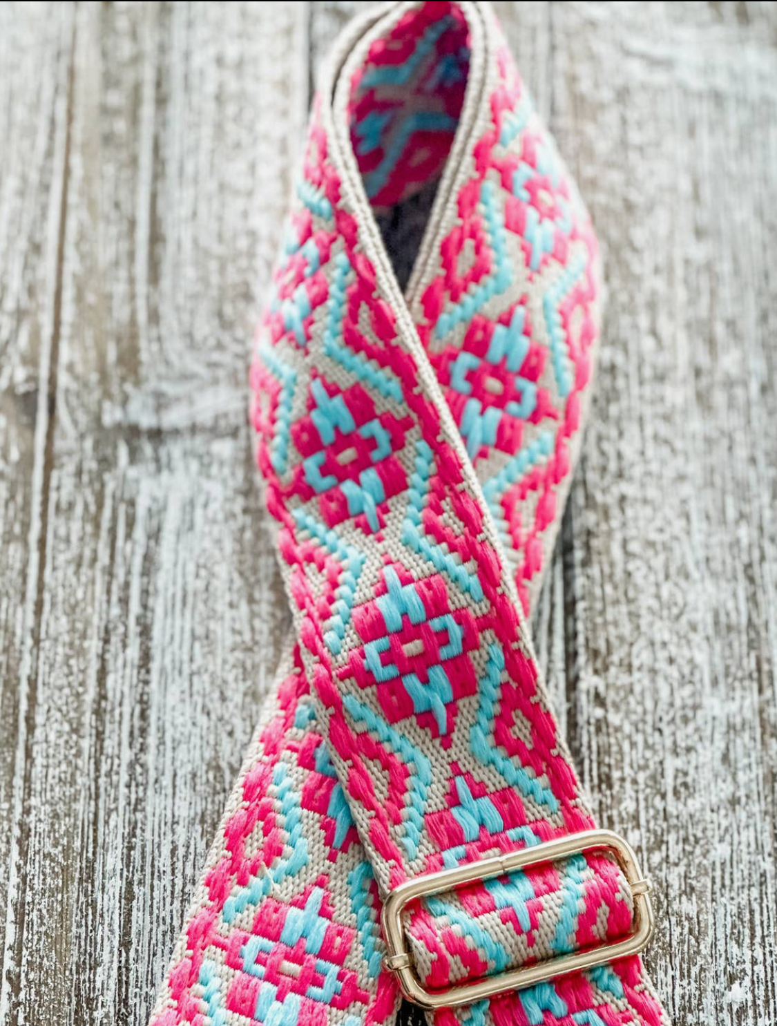 Crossbody Guitar Strap Jade Flair