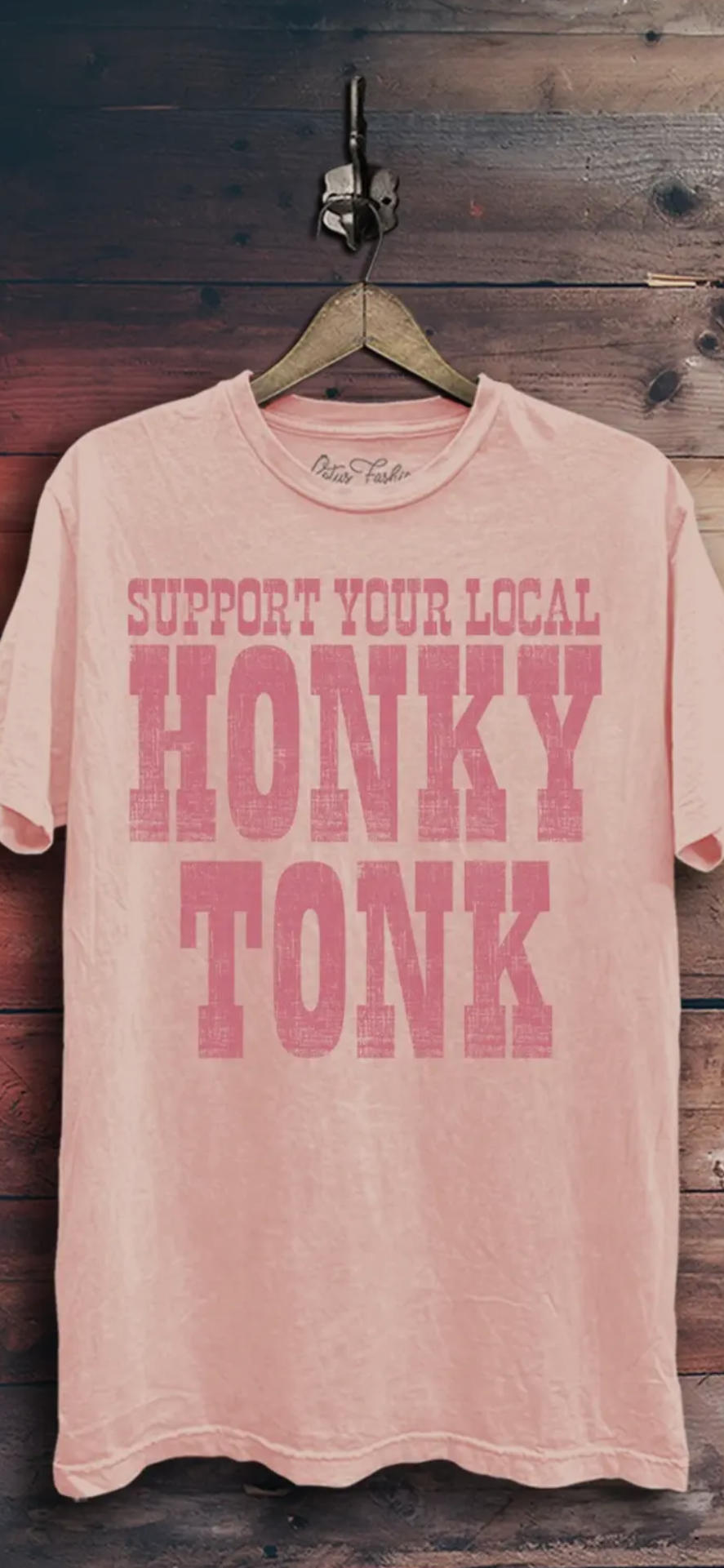 Support Your Local Honky Tonk Graphic Tee