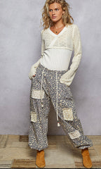 Tan Leopard Pants