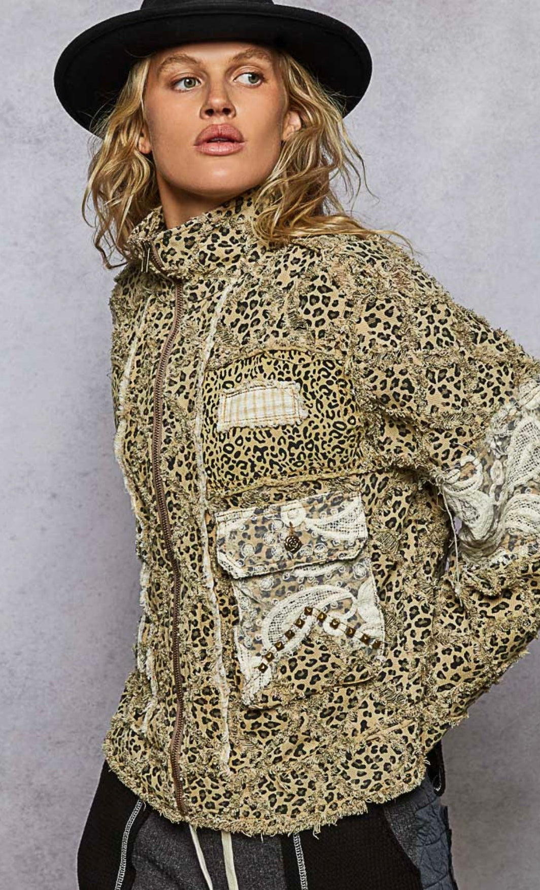 Leopard Print Jacket