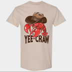 Yee Craw Graphic Tee -sand